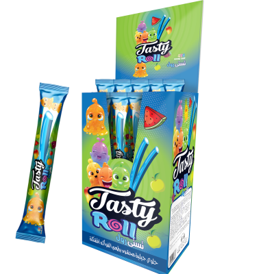 تيستى رول فواكة علبة 24 قطعة