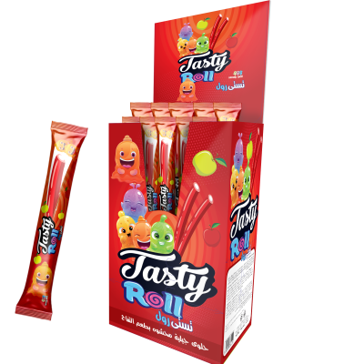 تيستى رول تفاح علبة 24 قطعة