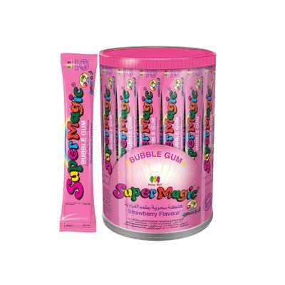 لبان سحرى برطمان 48 قطعه بطعم الفراولة